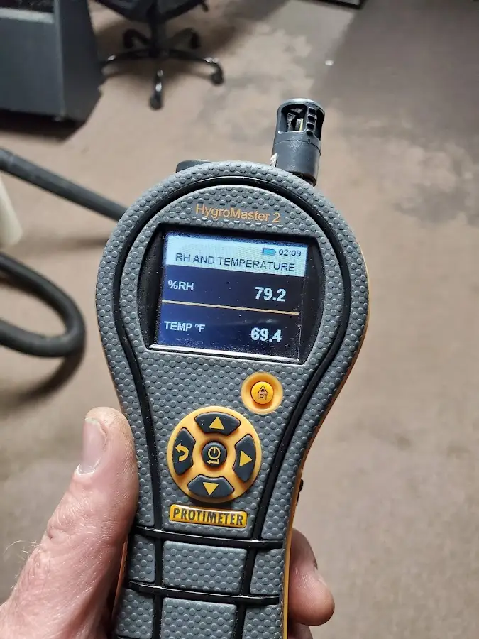 Moisture meter humidity assessment for Fire & Smoke Damage Restoration in Rocky Hill